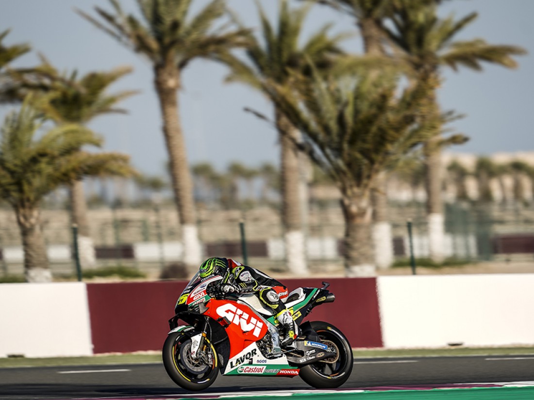 FIRST-CLASS FINISH FOR CRUTCHLOW: THIRD AT QATAR SEASON-OPENER | flow-meter™