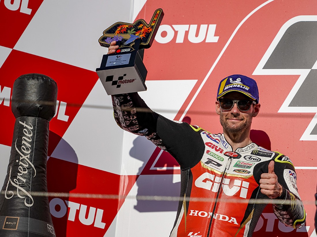 CRUTCHLOW PUTS THE HONDA LCR TEAM ON THE PODIUM: SECOND IN JAPAN! | flow-meter™