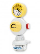 EASYSAFE® safety jar with antibacterial filter fitted with EASYVAC® -1000 mbar vacuum regulator | flow-meter™