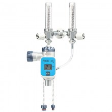 EasyVEE® twin flowmeter with oxygen analyzer | flow-meter™