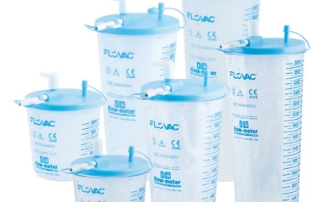 DISPOSABLE CONTAINERS FLOVAC® | flow-meter™