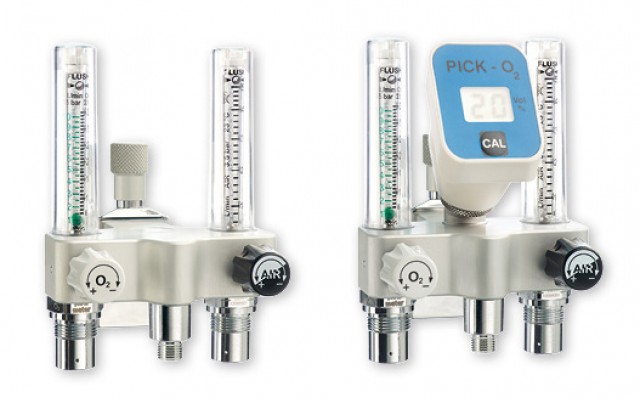 EasyMIX new oxygen/air at MEDICA | flow-meter™